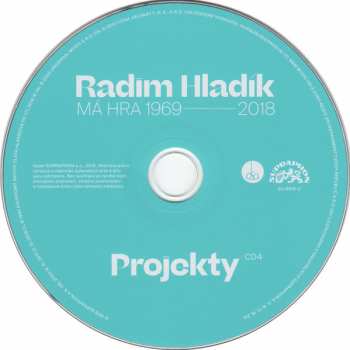 4CD/Doos Radim Hladík: Má Hra 1969-2018
