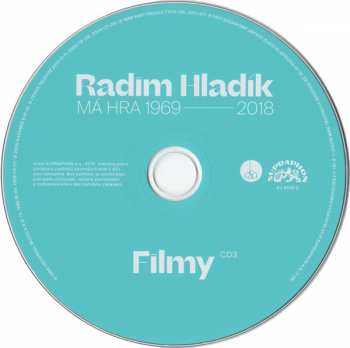 4CD/Doos Radim Hladík: Má Hra 1969-2018