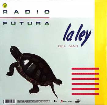 LP Radio Futura: La Ley Del Desierto / La Ley Del Mar CLR