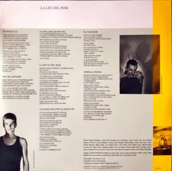 LP Radio Futura: La Ley Del Desierto / La Ley Del Mar CLR