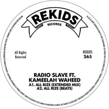 Album Radio Slave: All Rize