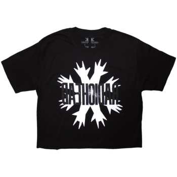 Merch Radiohead: Dames Crop Top Cut Hands