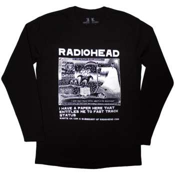 Merch Radiohead: Long Sleeve T-shirt Ice Caps