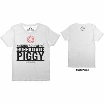 Merch Radiohead: Tričko Gucci Piggy  S