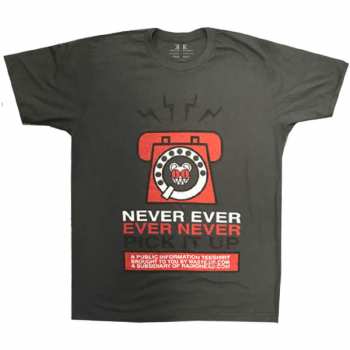 Merch Radiohead: T-shirt Never Pick It Up 