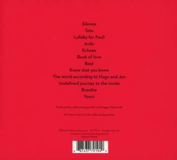 CD radio.string.quartet.vienna: In Between Silence