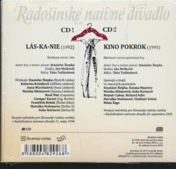 2CD Radošinské Naivné Divadlo: Lá-ska-nie / Kino Pokrok - To Najlepšie (1969 - 1995)