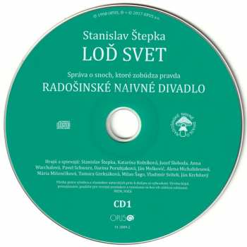 2CD Radošinské Naivné Divadlo: Loď Svet 