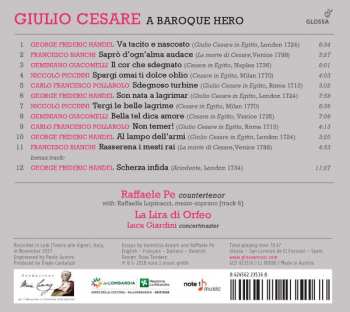 CD Raffaele Pe: Giulio Cesare: A Baroque Hero