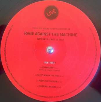 2LP Rage Against The Machine: Live At The Grand Olympic Auditorium