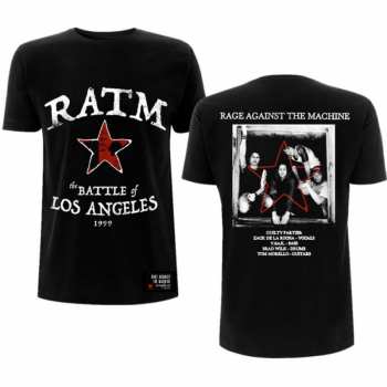 Merch Rage Against The Machine: T-shirt Battle Star 