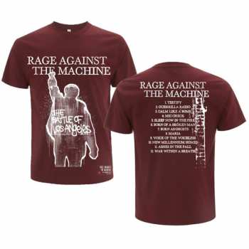 Merch Rage Against The Machine: T-shirt Bola Album Cover 