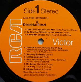 LP Galt MacDermot: DisinHAIRited