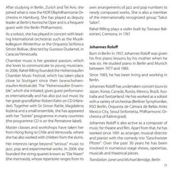 CD Rahel Rilling: Pure Bach Six Violin Sonatas