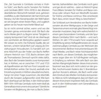 CD Rahel Rilling: Pure Bach Six Violin Sonatas