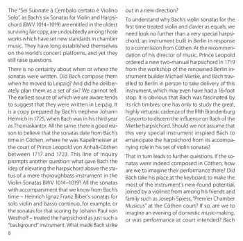 CD Rahel Rilling: Pure Bach Six Violin Sonatas