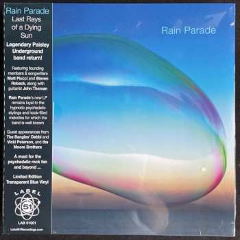 LP Rain Parade: Last Rays Of A Dying Sun CLR | LTD