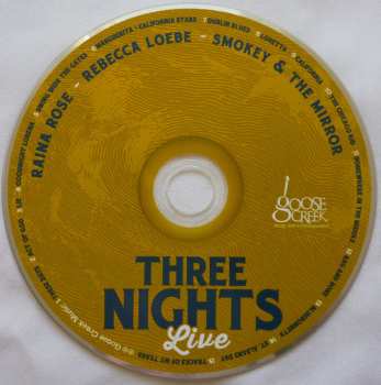 CD Raina Rose: Three Nights Live