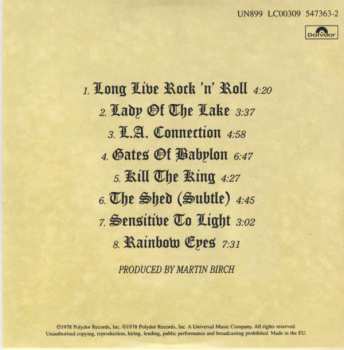 5CD/Doos Rainbow: 5 Original Albums