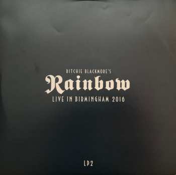 3LP Rainbow: Live In Birmingham 2016 LTD | NUM | CLR