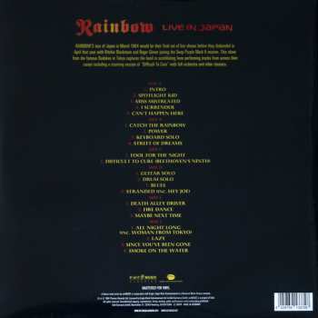 3LP Rainbow: Live In Japan