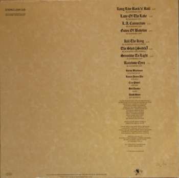 LP Rainbow: Long Live Rock 'N' Roll