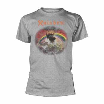 Merch Rainbow: T-shirt Rising Distressed (sports Grey)