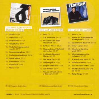 3CD/Doos Rainhard Fendrich: Austro Klassiker Hoch 3