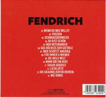 CD Rainhard Fendrich: Schwarzoderweiss