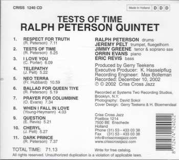 CD Ralph Peterson Quintet: Tests Of Time