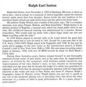 CD Ralph Sutton: Alligator Crawl