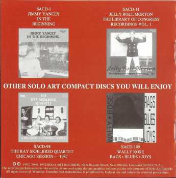 CD Ralph Sutton: Alligator Crawl
