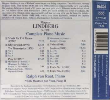 CD Ralph van Raat: Complete Piano Music
