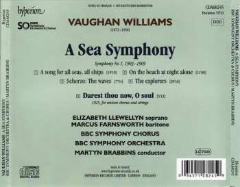 CD Ralph Vaughan Williams: A Sea Symphony / Darest Thou Now, O Soul