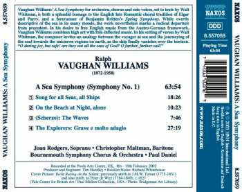 CD Ralph Vaughan Williams: A Sea Symphony (Symphony No. 1)