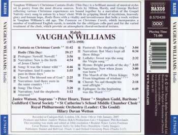 CD The Royal Philharmonic Orchestra: Hodie / Fantasia On Christmas Carols