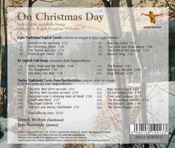 CD Ralph Vaughan Williams: On Christmas Day (Folk-Carols And Folk-Songs Arranged By Ralph Vaughan Williams)