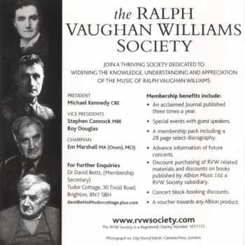 CD Ralph Vaughan Williams: Piano Concerto • The Wasps • English Folksong Suite • The Running Set