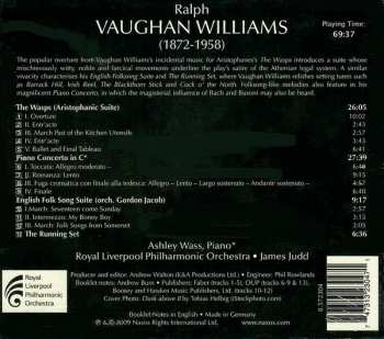 CD Ralph Vaughan Williams: Piano Concerto • The Wasps • English Folksong Suite • The Running Set
