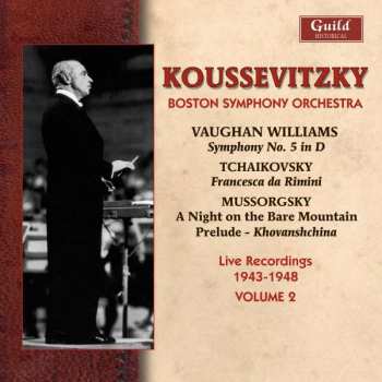 CD Ralph Vaughan Williams: Serge Koussevitzky Dirigiert Das Boston Symphony Orchestra