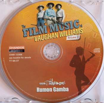 CD Ralph Vaughan Williams: The Film Music Of Ralph Vaughan Williams Volume 3 / Bitter Springs / The Loves Of Joanna Godden / Story Of A Flemish Farm