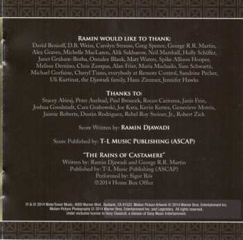CD Ramin Djawadi: Game Of Thrones (Music From The HBO Series) Season 4