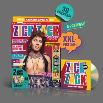 CD Rammstein: Zick Zack (English Magazine) 