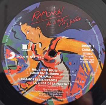 2LP Ramoncín: Al Límite, Vivo Y Salvaje