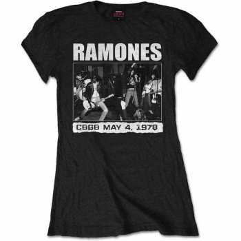 Merch Ramones: Dames T-shirt Cbgb 1978 