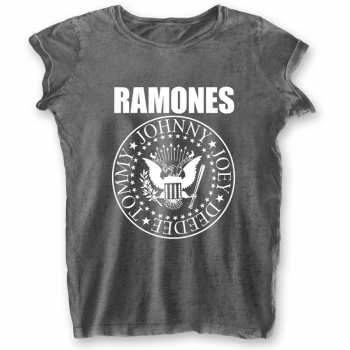 Merch Ramones: Dames T-shirt Presidential Seal 