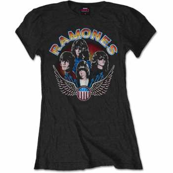 Merch Ramones: Dames T-shirt Vintage Wings Photo 