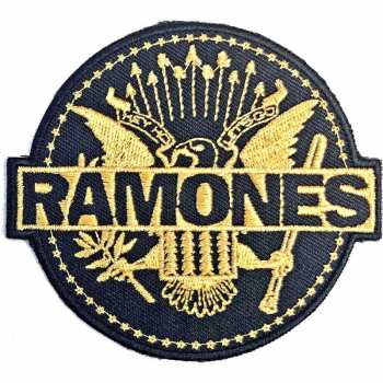 Merch Ramones: Patch Gold Seal