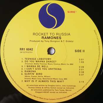 LP Ramones: Rocket To Russia