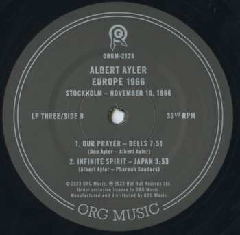 4LP/Doos Ramones: Europe 1966 LTD